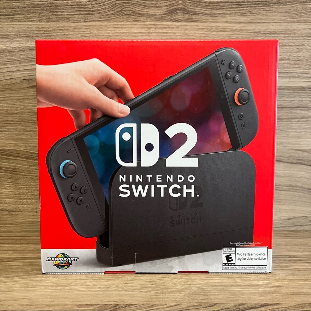 Nintendo Switch 2 Console + Mario Kart World Bundle - Picture 2 of 4